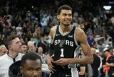 „Spurs“ ir „Pacers“ sužais dvi rungtynes Paryžiuje