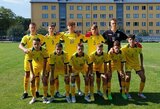 Lietuvos U-15 rinktinė baudinių serijoje palaužė moldavus