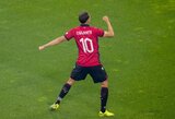 Albanų įvartis - greičiausias Europos čempionatų istorijoje