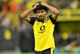 Pergalių seriją tęsianti „Borussia“ Vokietijoje kyla į antrąją poziciją