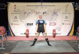 D.Barauskas Europos jaunimo jėgos trikovės čempionate – 5-as