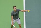 ITF vyrų turnyre Ukrainoje J.Tverijonas žengė į aštuntfinalį