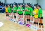 Lietuvos U18 tinklinio rinktinė Baltijos lygoje išplėšė tašką iš šalies čempionių