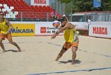 Lietuvos vyrų paplūdimio tinklinio rinktinė finale neatsilaikė prieš austrus 