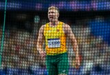 Rekordą pagerinęs Mykolas Alekna iškovojo ACC konferencijos čempiono titulą