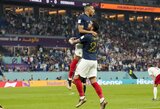 K.Mbappe dublis padovanojo Prancūzijos rinktinei pergalę prieš danus ir kelialapį į Pasaulio taurės atkrintamąsias kovas