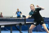 K.Riliškytei nepavyko patekti į Europos jaunimo stalo teniso čempionato ketvirtfinalį