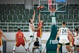 Lietuvos jaunių rinktinė užtikrintai pradėjo Europos čempionatą
