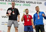 Lietuvos kikboksininkai iš pasaulio taurės etapo grįžta su solidžiu medalių kraičiu