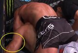 „UFC 293“ turnyre prireikė vaizdo peržiūros sistemos: H.Deanas nepastebėjo korėjiečio pasidavimo