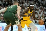 Nesulaikomas P.Siakamas atstatė „Pacers“ ir „Bucks“ serijos pusiausvyrą