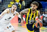 Antroje rungtynių dalyje „Fenerbahce“ susitvarkė su ASVEL klubu