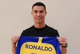 C.Ronaldo efektas: „Al-Nassr“ klubo sekėjų skaičius „Instagram“ per keletą valandų išaugo dvigubai 