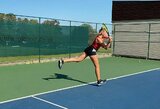 Didžiausia karjeros pergalė: A.Lukošiūtė su partnere laimėjo ITF moterų dvejetų turnyro finalą