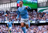 „Manchester City“ ir dešimtyje pratęsė pergalių seriją, lygos debiutantai iškovojo istorinį tašką