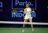 Justina Mikulskytė su porininke iškopė į ketvirtfinalį Kinijoje