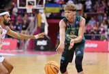 M.Kuzminskas buvo tarp lyderių, bet jo komanda nusileido Bonos krepšininkams