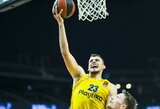 „Maccabi“ prieš „Žalgirį“ veikiausiai žais be A.Žižičiaus