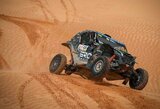 „Baja Morocco“ pirmoji diena „BRO Racing“ komandai pažėrė iššūkių, bet visi keturi duetai – finiše