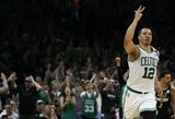 Rekordą pagerinusi „Celtics“ eliminavo NBA čempionus