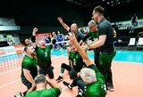 Lietuvos tinklinio sėdint rinktinė – per plauką nuo prizinės vietos Europos čempionate