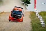 Įspūdingais šuoliais pažymėtą pirmą „Rally Rokiškis“ dieną laimėjo V.Jurkevičius