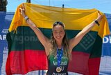 „Įžnybkite man!“: Unė Narkūnaitė – Europos amžiaus grupių triatlono vicečempionė
