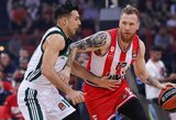 „Olympiacos“ sužaidė dar vienas rungtynes be I.Brazdeikio