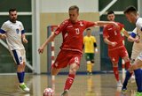 Futsal rinktinės narys D.Reimaris – apie trenerio kvietimą feisbuke ir mėgiamiausią užsienio lygą