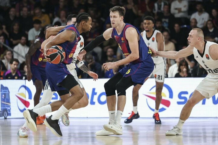 „Barcelona“ rungtynių pabaigoje atsilaikė prieš „Virtus“ ekipą