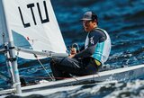 Radvilas Janulionis startuoja olimpinės ILCA 7 jachtų klasės pasaulio čempionate