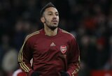 „Barcelonai" ir „Arsenal" pavyko susitarti: P.E.Aubameyangas papildys katalonus nemokamai
