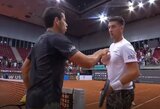 ATP 1000 turnyre – Th.Kokkinakio ir J.Munaro konfliktas: „Daugiau neaiškink man, kad turėčiau užsičiaupti“