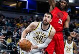 „Pacers“ kroato sezonas yra baigtas