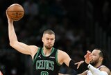 Prie Latvijos rinktinės prisijungiantis Kristapas Porzingis papasakojo apie netikėtus NBA mainus ir sveikatos problemas