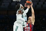 Nunnas metimu paskutinę sekundę pražudė Sedekerskio „Baskonia“