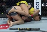 Debiutinėje UFC kovoje E.Kareckaitė po artimo teisėjų sprendimo turėjo pripažinti brazilės pranašumą