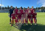 Lietuvos U-17 rinktinė metė iššūkį anglams