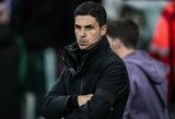 Mikelis Arteta: „Abi rungtynes laimėjo tas pats žaidėjas“