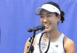 Nukeltame WTA 250 turnyro Prahoje finale sensaciją sukūrusi N.Hibino sugadino šventę čekams