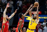 „Pelicans“ pralaimėjo svarbią akistatą prieš „Lakers“ ekipą