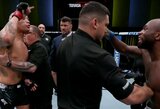 „Aš tave nužudysiu!“: palikus UFC kovą be nugalėtojo narve vos nekilo masinės muštynės