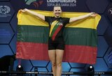 A.Anciukevičė Europos sunkiosios atletikos čempionate pagerino net 3 Lietuvos rekordus