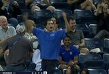 „US Open“ kilo tikras chaosas: sirgaliai vieningai reikalavo išvaryti žiūrovus