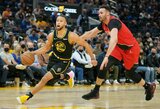 „Trail Blazers“ nesukėlė sunkumų S.Curry vedamai „Warriors“ ekipai