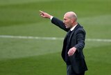 PSG sureagavo į gandus apie Z.Zidane'o paskyrimą treneriu