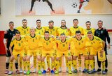 Pasirengimą tęsianti vyrų futsal rinktinė sužais dvejas kontrolines rungtynes Lenkijoje