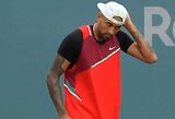 ATP turnyre Maljorkoje – N.Kyrgioso neatremiamas padavimas „iš apačios“