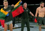 Įspūdinga klaipėdiečio pergalė MMA turnyre Danijoje: užtruko tik 66 sekundes
