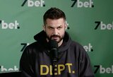 Džiugiai „Žalgirio“ ėjimus sutikęs Kleiza sveikino Šarą: „Jis – genialus treneris“